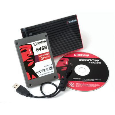 Kingston SNV125-S2BN 64GB SSD SATA 3Gbps 2.5 Internal Solid State Drive - Compatible with Servers