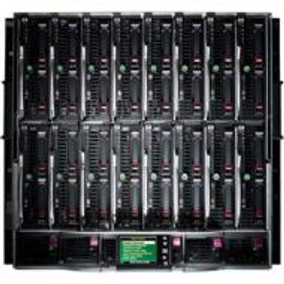 605865-B21 - HPE Virtual Connect FlexFabric 16-Ports 10Gbps Gigabit Ethernet Interconnect SAN Switch with 4x 8Gb Fibre