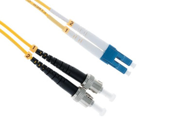 Cisco 2M LC to ST Single-Mode 9/125 Duplex Fiber Optic Cable for Data Centers