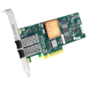 QLogic 2-Port Low Latency Low Profile 1/10gbe Uwire Adapter for T420-LL-CR, PCI-E X8 Gen 2, server networking adapter