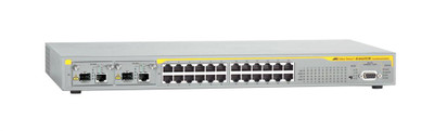 Allied Telesis AT-8624T/2M Layer 3 Fast Ethernet Switch, 24 x 10/100Base-TX, 2 x Expansion Slot, for Ethernet Networks
