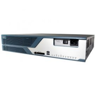 Cisco 3825 Voice Bundle with PVDM2-64, FL-CCME-175, SP Serv 128F/512D - Compatible with Cisco 3825 routers