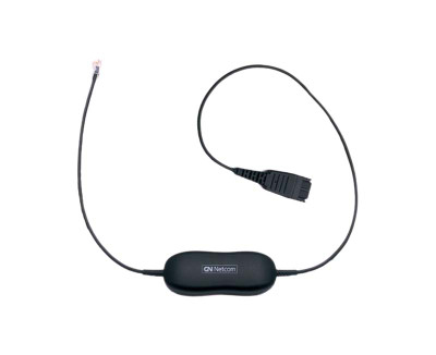 Jabra 19.7 Black Telephone Cable for Communication Devices