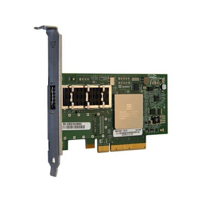 QLogic Single-Port QSFP 40Gbps InfiniBand PCIe Adapter for High-Speed Networking