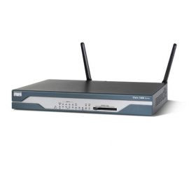 Cisco ADSL/ISDN Router with Firewall/IDS and IPsec 3DES - Compatible with Cisco1802/K9-RF - Networking Equipment