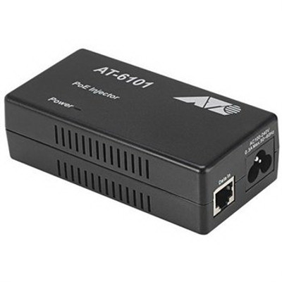 Allied Telesis Single Port PoE Injector for Gigabit Ethernet - AT-6101G-10 - Networking Accessories