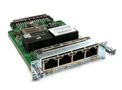 Cisco VWIC2-2MFT-T1/E1 Voice/Wan Interface Card for ProLiant DL360p Gen8 servers - mounted in a server rack
