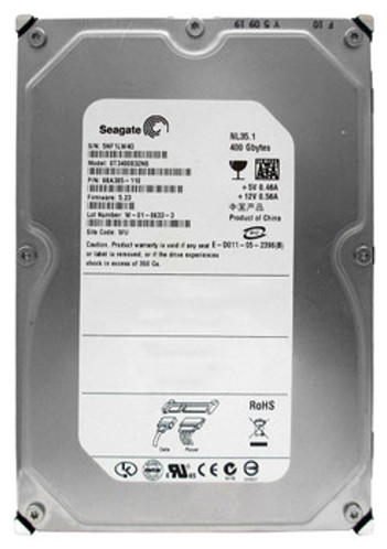 Seagate NL35 Series 400GB 7200RPM SATA 1.5Gb/s 8MB Cache Hard Drive for Servers