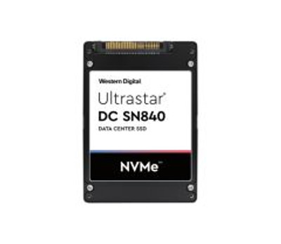 Western Digital Ultrastar DC SN840 6.4TB SE NVMe Hard Drive for PCI Express 3.1 x4 servers