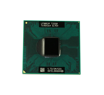 HP 1.73GHz 533MHz FSB 2MB L2 Cache Socket PPGA478 Intel Core Duo T2250 Dual Core Processor compatible with laptops