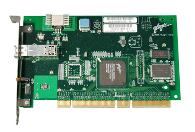 QLogic QLA2300F Optical 2-Gbps Fibre Channel HBA for 64-bit 66MHz PCI, compatible with servers