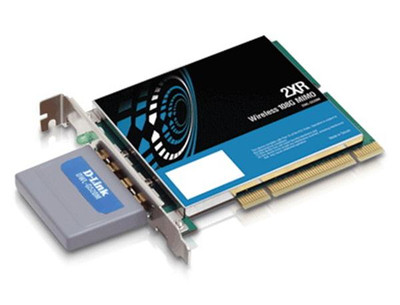 D-Link Wireless 108G MIMO Desktop Adapter for ProLiant DL360p Gen8 Servers