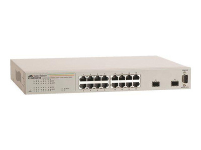 Allied Telesis AT-GS950/16 Ethernet Switch 16-Port 2 Slot compatible with ProLiant DL360p Gen8 servers