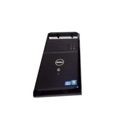 Dell Black Desktop Front Bezel Vostro 260 - Front view of black bezel for Dell Vostro 260 desktop computer