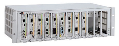 AT-MCR12-10 - Allied Telesis 12-Slot Rackmount Chassis for AT-MC1X/ AT-MC10X Media