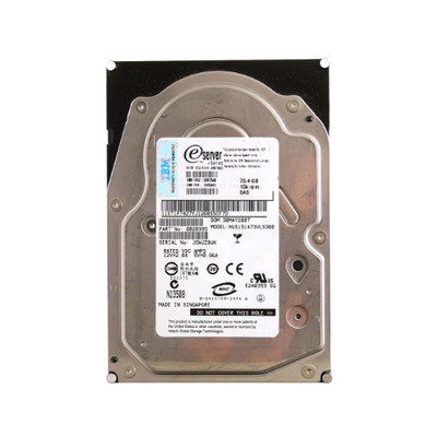 Hitachi Ultrastar 15K147 73.4GB SAS Hard Drive for Servers - 15000RPM 3.5-Inch 3Gb/s - Part Number: HUS151473VLS300