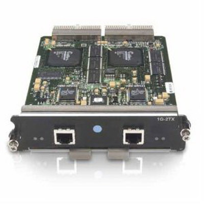 Enterasys 1G-2TX Gigabit EN 1000BaseT Expansion Module for ProLiant DL360p Gen8 Servers