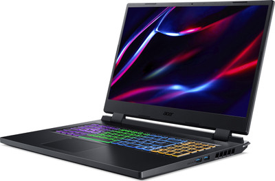 Acer Nitro 5 A N517 Intel Core i5 12450H 2 GHz Notebook - NH.QLFEG.00F - Gaming Laptop - Black and Red Design
