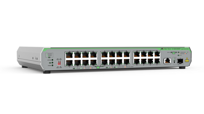 Allied Telesis Gigabit UNMANG Switch with 10G UPL, AT-GS910/26XST-50, for network connectivity.