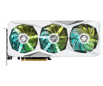 ASROCK Steel Legend Radeon RX 7600 XT 16GB OC graphics card compatible with gaming PCs