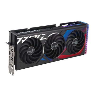 ASUS ROG STRIX-RTX4070S-O12G-GAMING GeForce RTX 4070 SUPER 12GB GDDR6X graphics card, compatible with gaming PCs