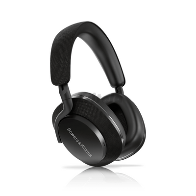 B&W Group Px8 Wireless Over-Ear Headphones in Black - Compatible with Bluetooth Devices