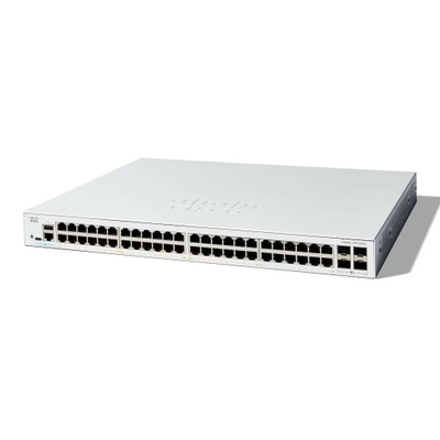 Cisco Catalyst 1300 Switch C1300-48T-4G - 48 ports, 4 Gigabit Ethernet, ideal for network infrastructure