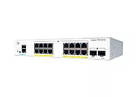 Cisco Catalyst C Managed L2 Gigabit Ethernet switch 1000-16T-2G-L for networking setups.