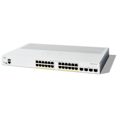 Cisco Catalyst 1300 24-port GE 4x10G SFP+ Switch for Data Centers and Networking Servers