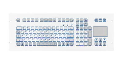 GETT USB QWERTZ White Keyboard for SKU KS18336 in Computers & Accessories