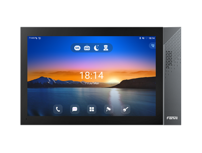Fanvil i57A LCD 10.1 1280x600 Stainless Steel IP Phone Display - Compatible with VoIP Systems