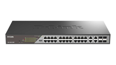 D-LINK DSS-200G-28MP/E 28-Port Gigabit Ethernet Switch for DSS200G28MP - Rack Mount Switch