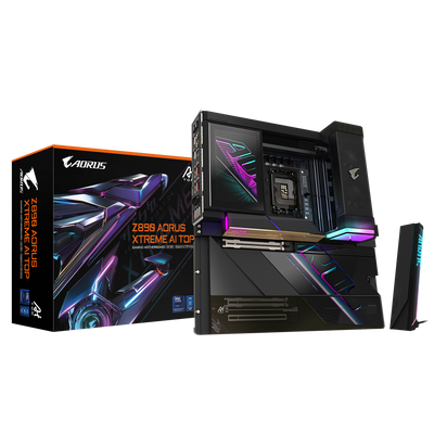 Gigabyte AORUS Z890 A XTREME AI TOP Motherboard for S1851 E-ATX DDR5 - Compatible with AI technology