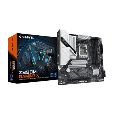 Gigabyte Z890M GAMING X Motherboard for Gaming PC - Micro ATX Form Factor - Compatible with Intel CPUs