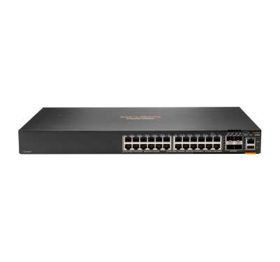 HPE Aruba 6200F 24G Class4 PoE 4SFP+ 370W Switch - Compatible with ProLiant DL360p Gen8 servers