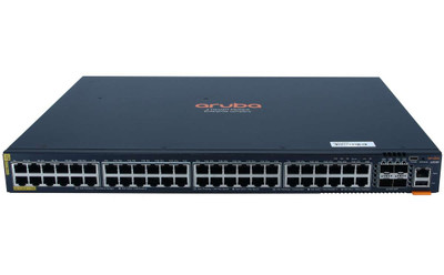 HPE Aruba 6200F 48G Class4 PoE 4SFP+ 370W Switch - JL727A#ABB - Rack Mountable