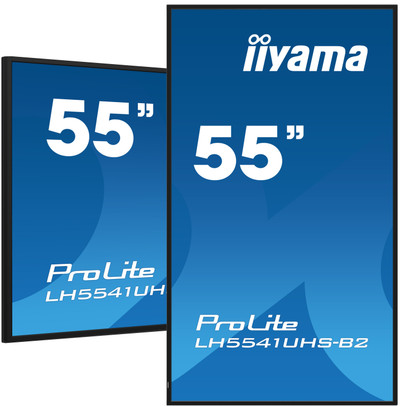 iiyama 55'' 3840x2160 4K UHD IPS panel LH5541UHS-B2 for professional displays