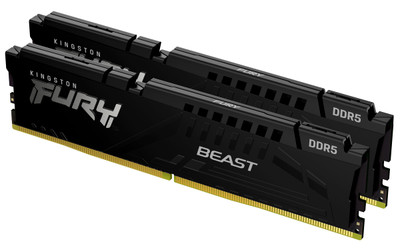 Kingston FURY Beast 64GB DDR5 5600MHz Memory Kit for 288-pin DIMM - KF556C36BBEK2-64