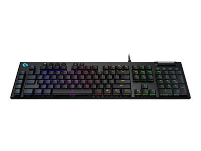 Logitech G G815 (100 ) USB Mechanical Switch Carbon Gaming Keyboard - Compatible with ProLiant DL360p Gen8 Servers