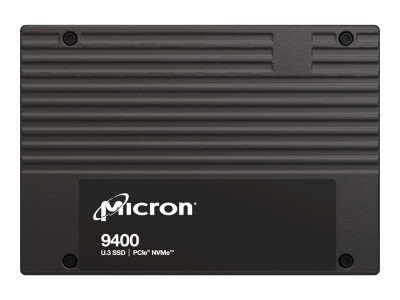 Micron 9400 MAX 12800GB NVMe U.3 SSD for ProLiant DL360p Gen8 servers