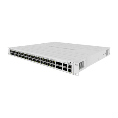 MikroTik CRS354-48P-4S+2Q+RM Managed L3 Gigabit Ethernet switch for servers and networks.