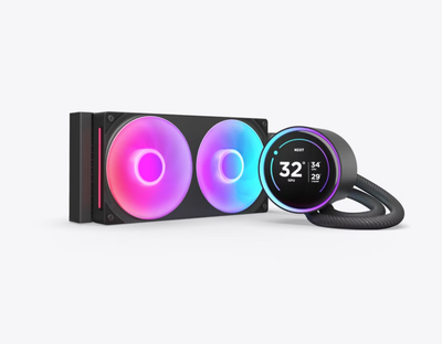 NZXT Kraken Elite 240 RGB Liquid Cooler for 12 cm Fans - RL-KR24E-B1 - Compatible with Servers NZXT Kraken Elite 240 RGB Liquid Cooler for 12 cm Fans - RL-KR24E-B1 - Compatible with Servers