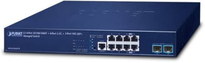 Planet L3 4-Port Gigabit Ethernet Switch with 2.5G and 2-Port 10G SFP+ for Servers