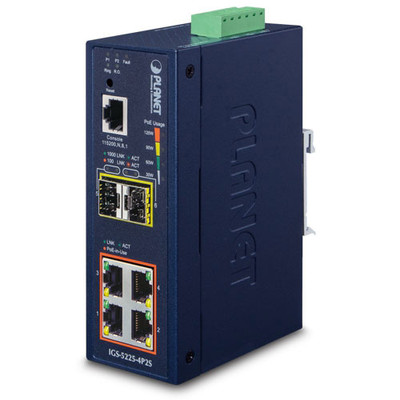 Planet IGS-5225-4P2S Managed L2+ Gigabit Ethernet switch for high-speed networking in data centers