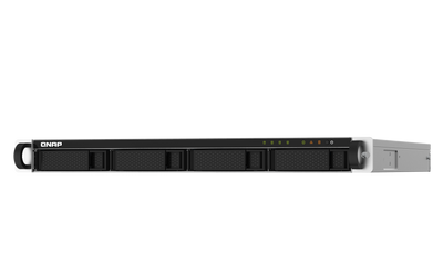 QNAP TS-432PXU NAS Rack 1U Annapurna Labs Alpine AL-324 Black - Network Attached Storage compatible with server racks