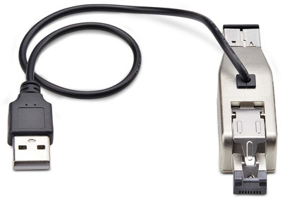 StarTech Gigabit Media Converter Dongle for Fiber Optic Copper SM/MM - D01ML55U-FIBER-MEDIA