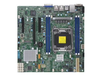 SuperMicro X11SRM-F Micro ATX motherboard for Intel C422, LGA 2066 servers