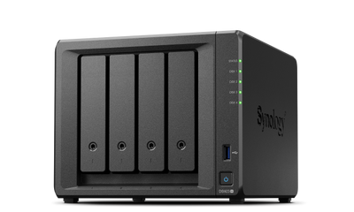 Synology DS923+ Disk Station NAS Server 4-Bay 4GB RAM - Compatible with HDD/SSD - Network Attached Storage