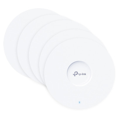 TP-LINK EAP613 5-Pack AX1800 Wi-Fi 6 Access Points for High-Speed Wireless Networking
