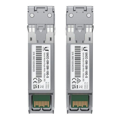 UbiQuiti Networks Fiber Optic 10G LC Transceiver Module for UACC-OM-SM-10G-S-20